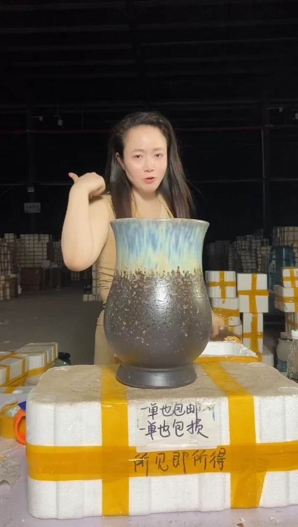 宜兴紫砂粗陶花盆15/26