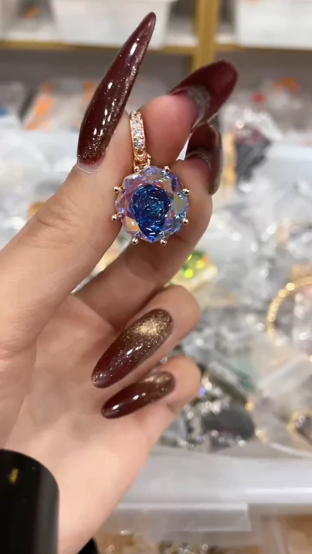 【闪购商品】合成钻石合金q746时尚气质饰品