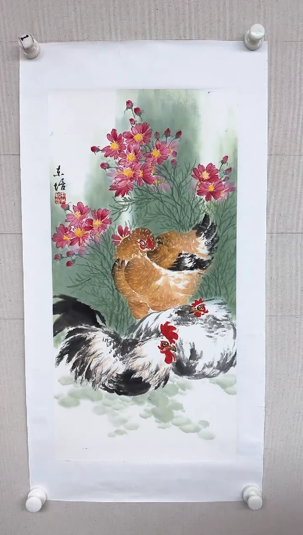 【闪购商品】折扇1高炳山艺术——赵老师绘画作品