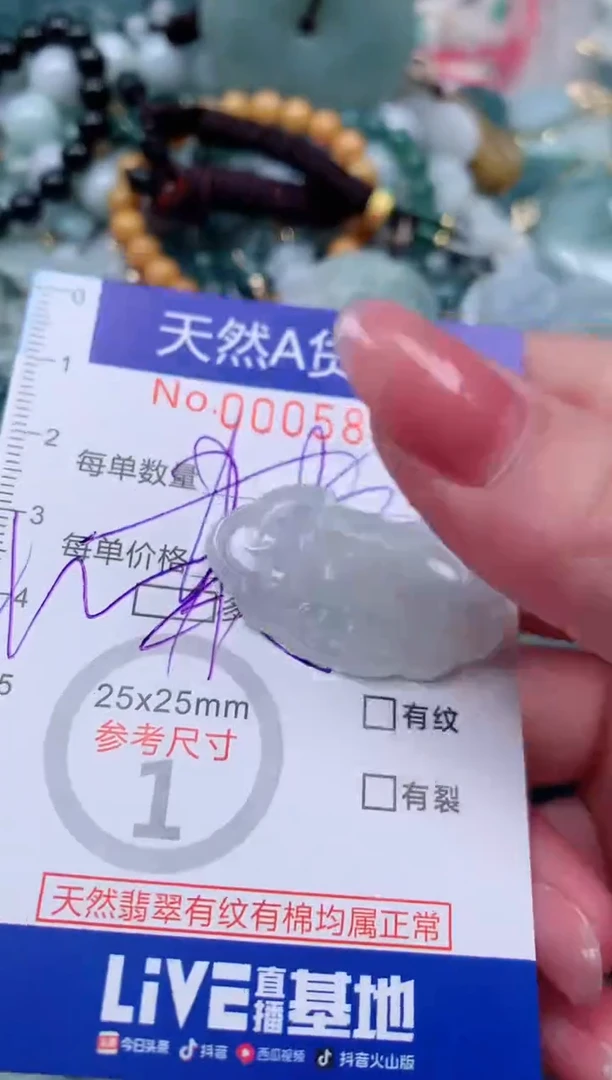 【闪购商品】翡翠颈饰未镶嵌00005869