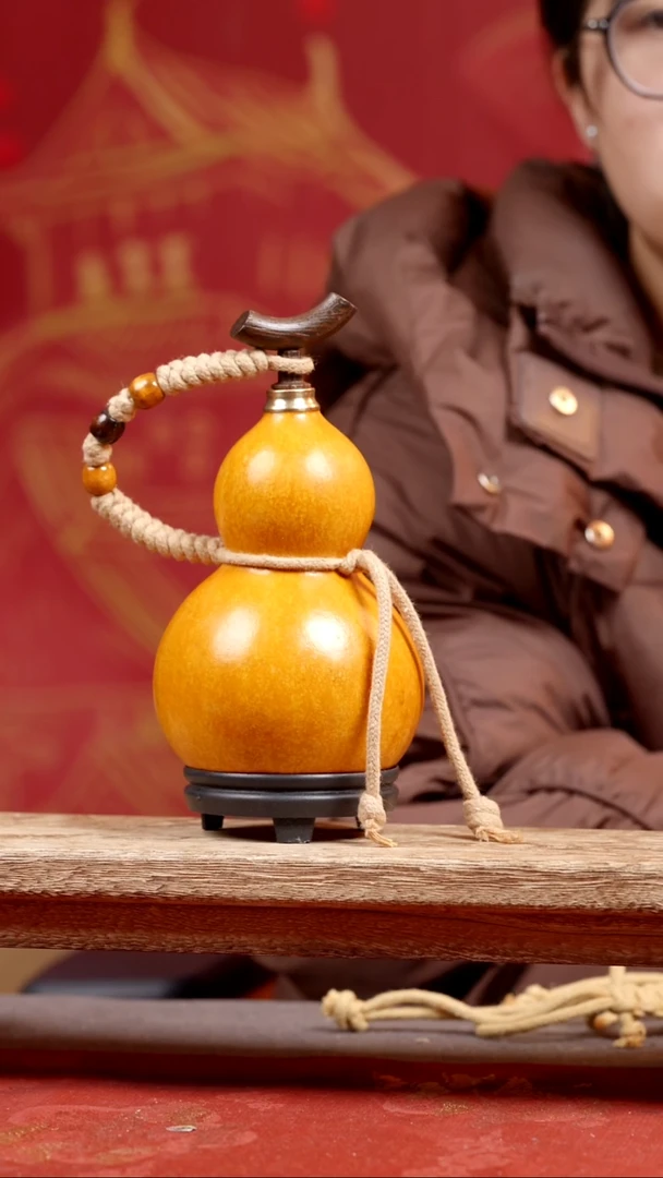 498号纯手工制作天然大漆真葫芦