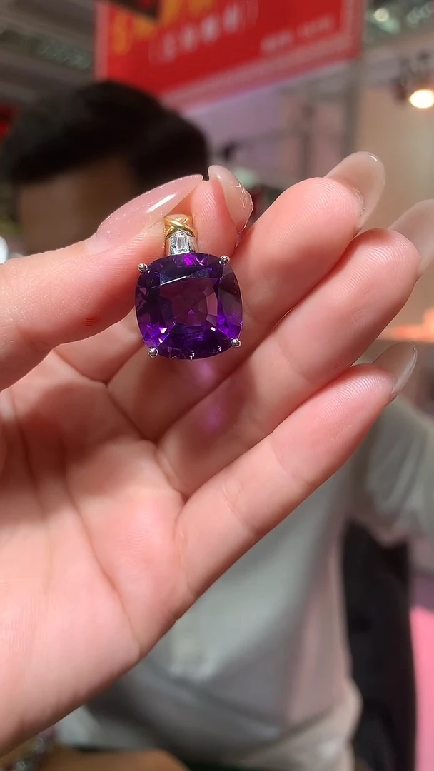 颈饰银S925镶嵌水晶10000285835989