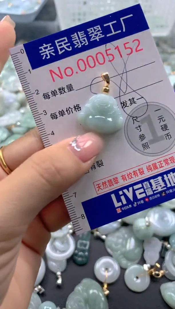 颈饰未镶嵌翡翠5152