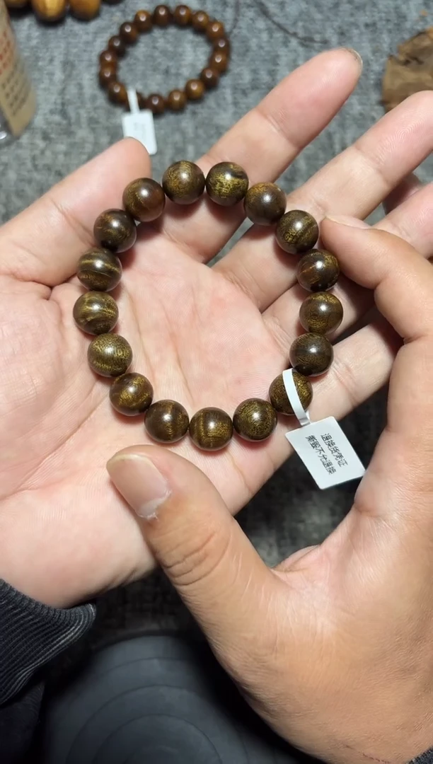 金丝楠手串/手链枯木老料1.2单圈80