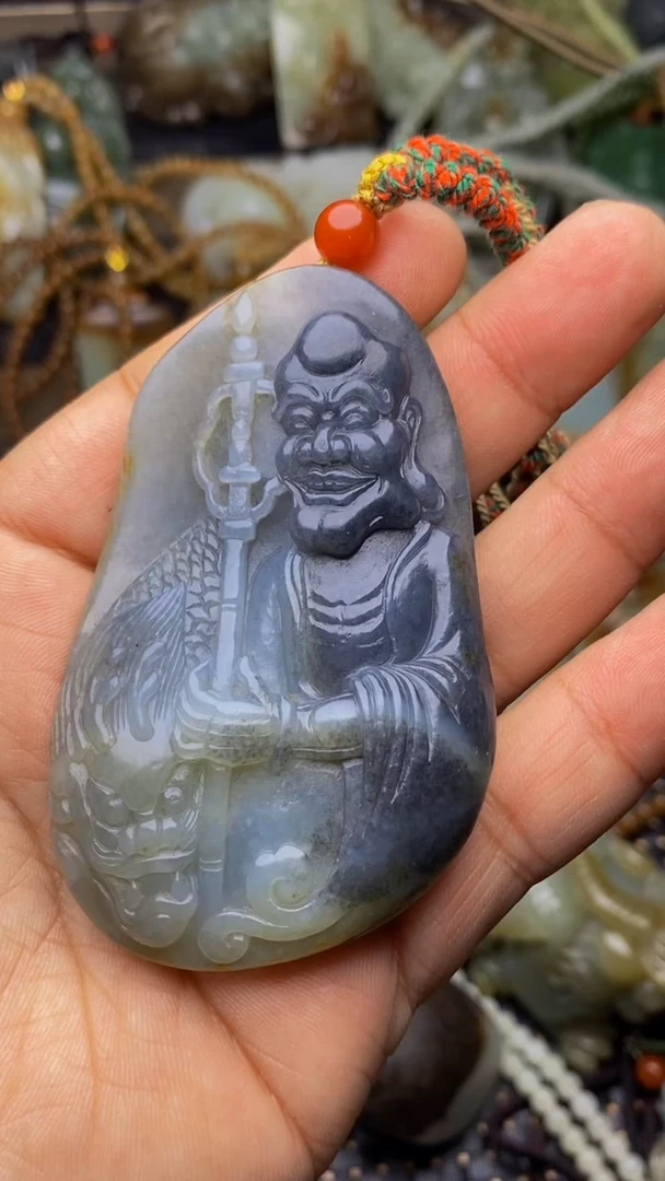 未镶嵌和田玉挂件印****)1