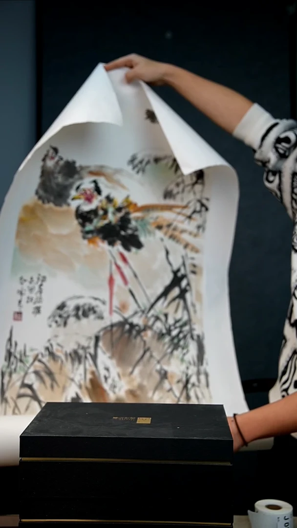 国画周全国老师绘画  1108