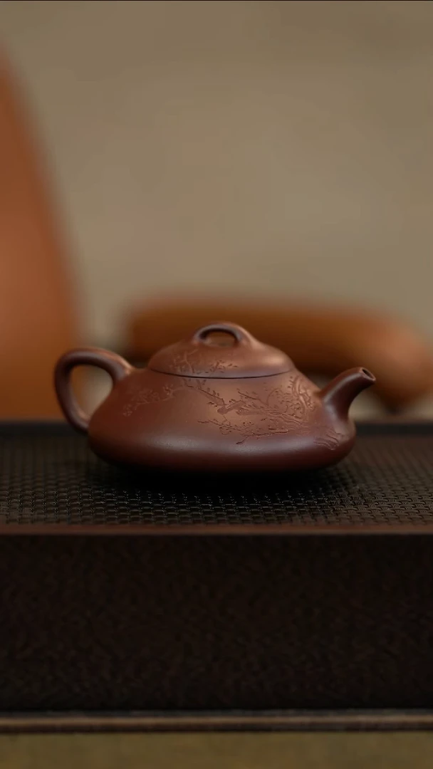 紫砂壶远*穆颖平逸瓢底槽清全手
