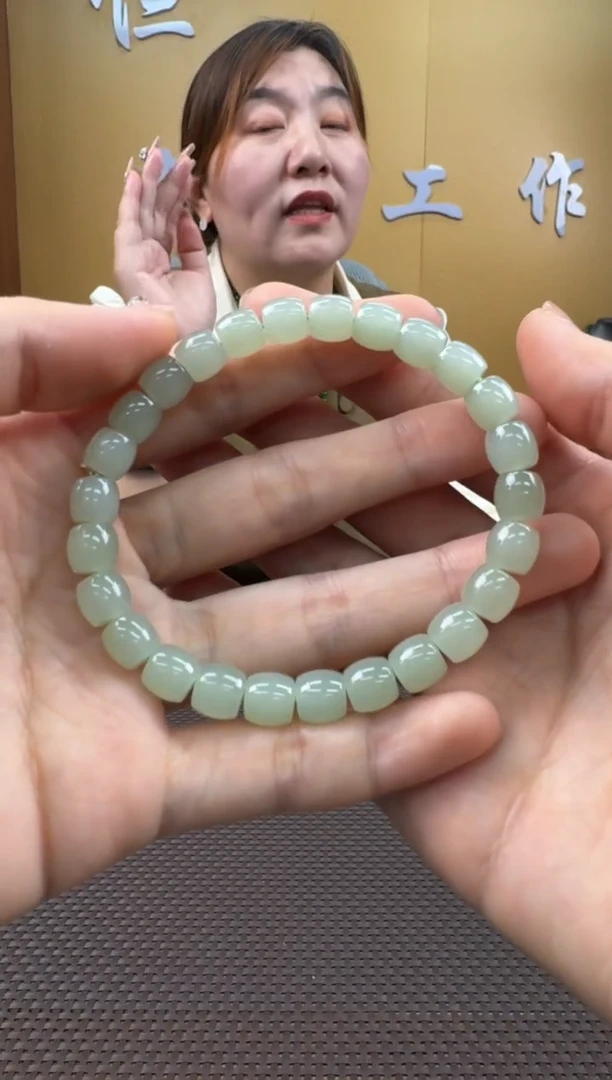 【闪购商品】和田玉手串未镶嵌7-8mm