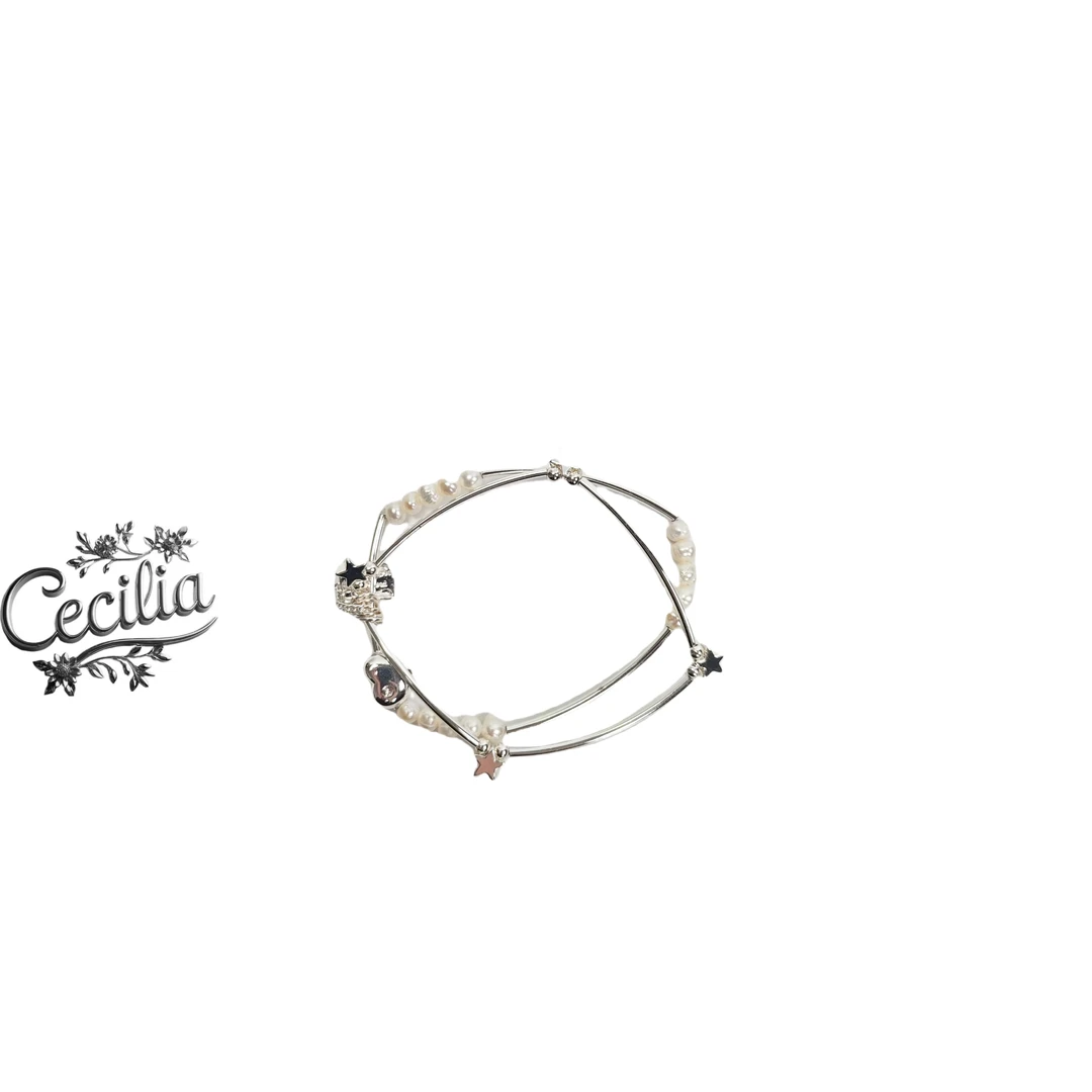 合金仿珍珠手链 Cecilia 简约百搭精致优雅手链Y-S10