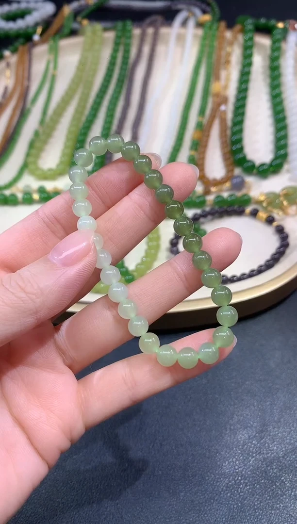 未镶嵌手串和田玉A588|多样性发货一件|99