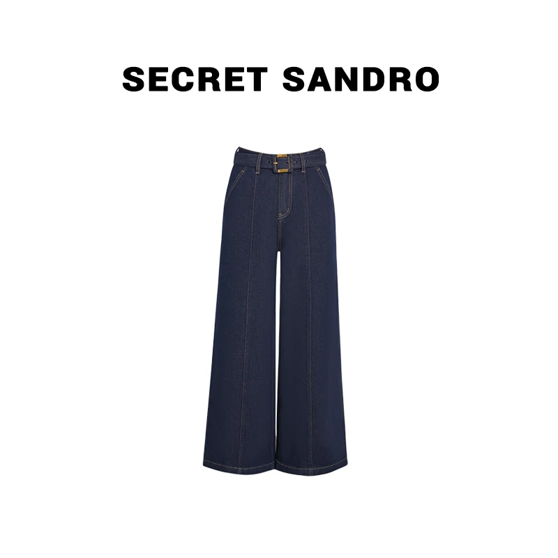 【加绒美式牛仔】【Secret Sandro】 楚楚 牛仔裤  N65213259N