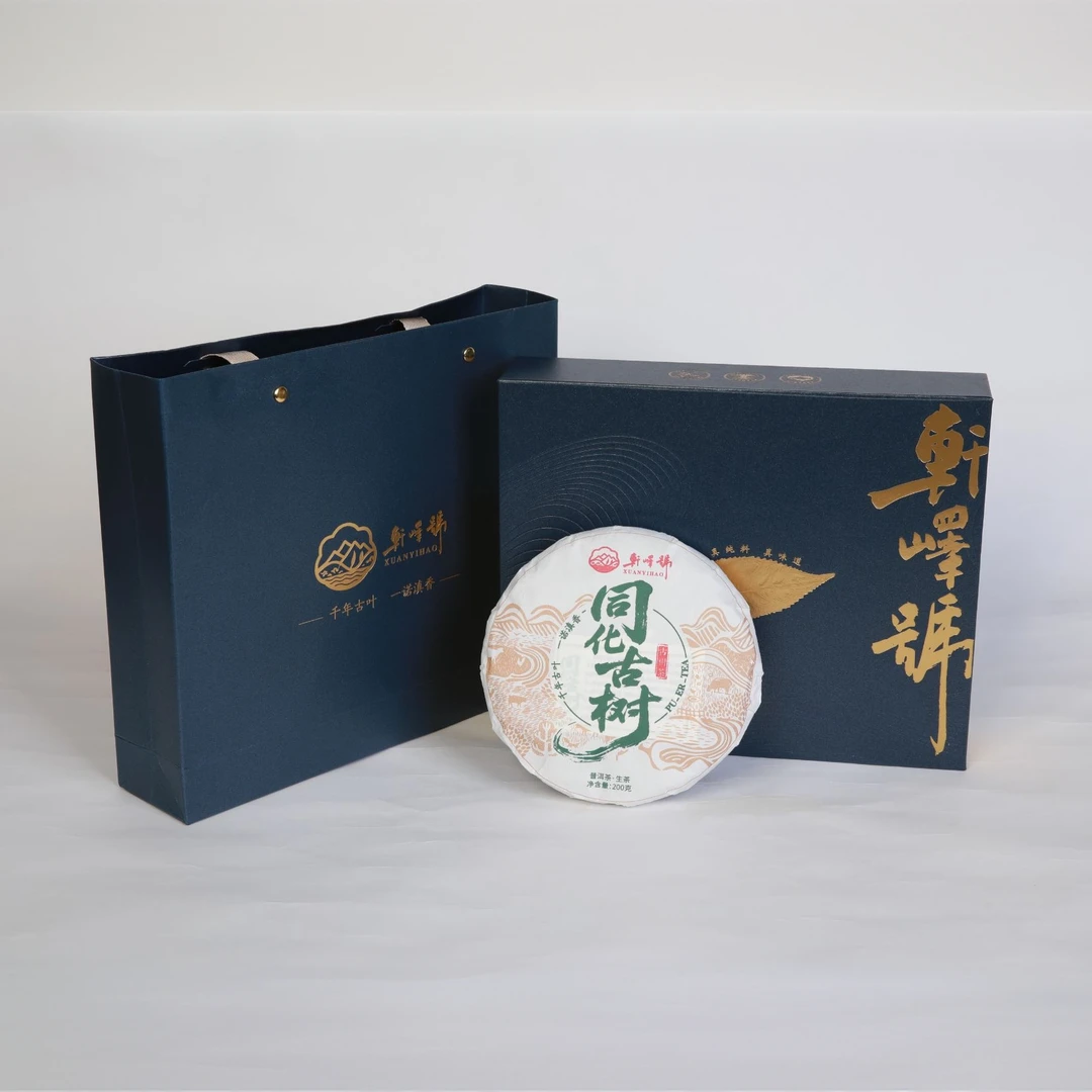 云南普洱茶2022年同化古树春茶生茶茶叶古树茶饼龙珠顺丰包邮