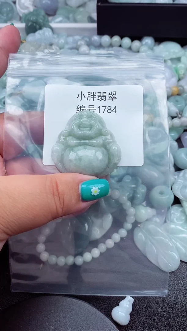 颈饰未镶嵌翡翠缅甸天然A货翡翠1784