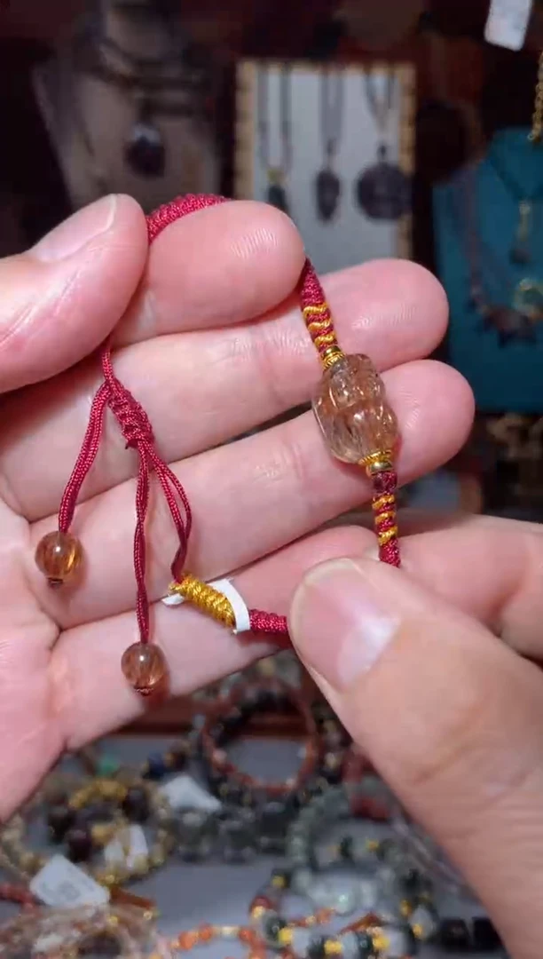 【闪购商品】水晶手绳未镶嵌黑金超貔貅