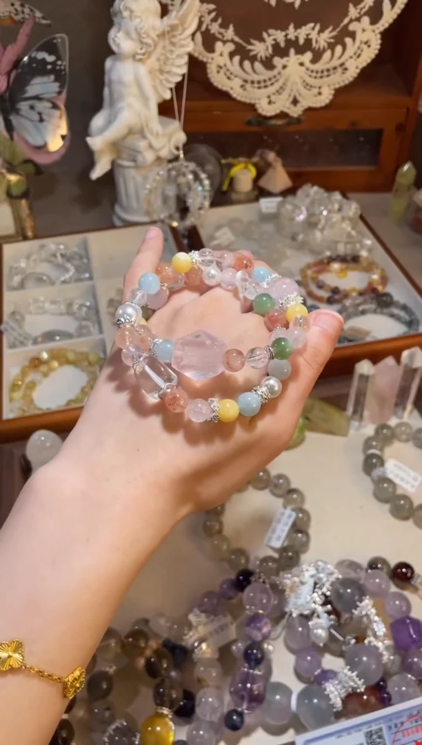 水晶手串未镶嵌712多样性发货