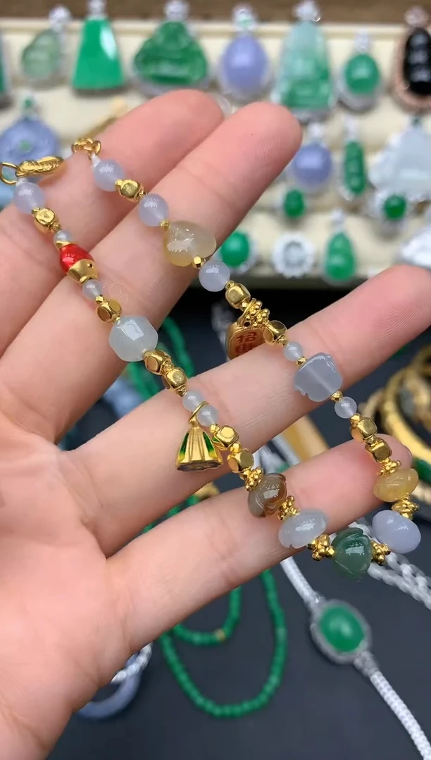 【闪购商品】翡翠手串未镶嵌473-中国好珍宝