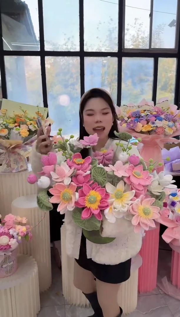 非遗手工定制花束，孤品清仓！