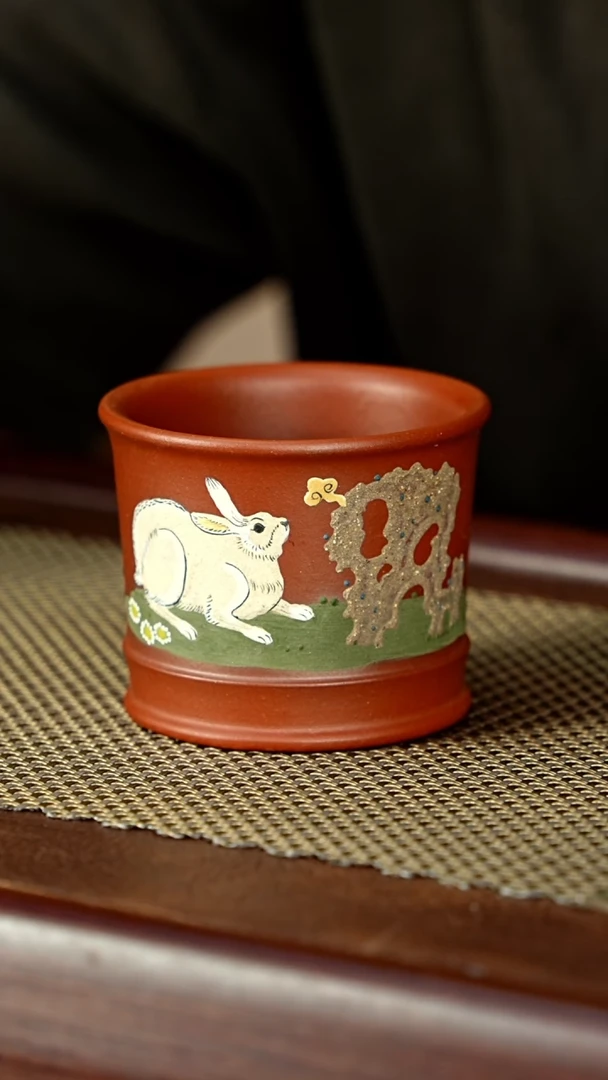 宜兴原矿紫砂茶叶罐