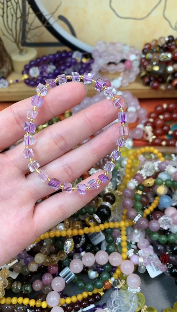 【闪购商品】水晶手链未镶嵌花语轩169