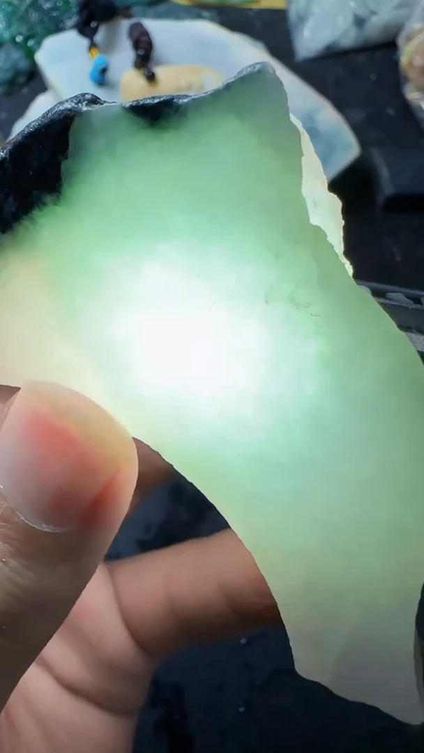 未镶嵌挂件翡翠673