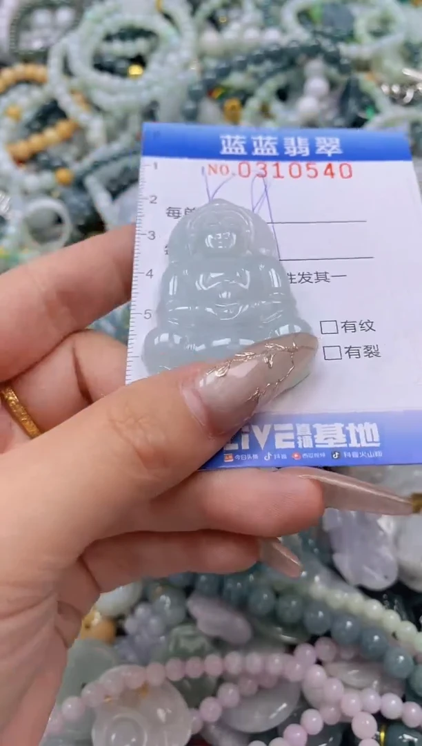 翡翠未镶嵌颈饰闪购0310540