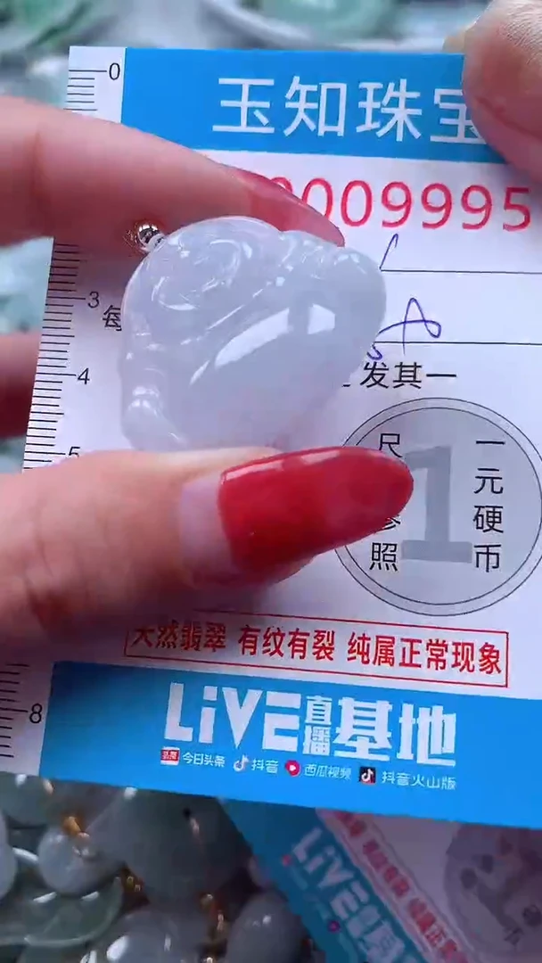 吊坠(不含链)未镶嵌翡翠9995