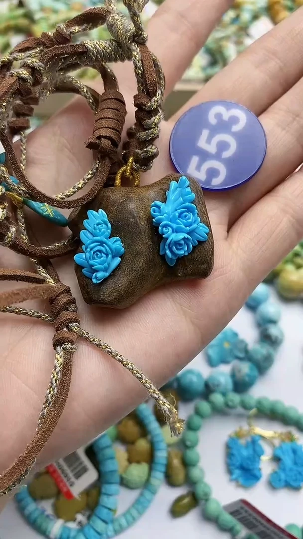 【闪购商品】绿松石项链未镶嵌553