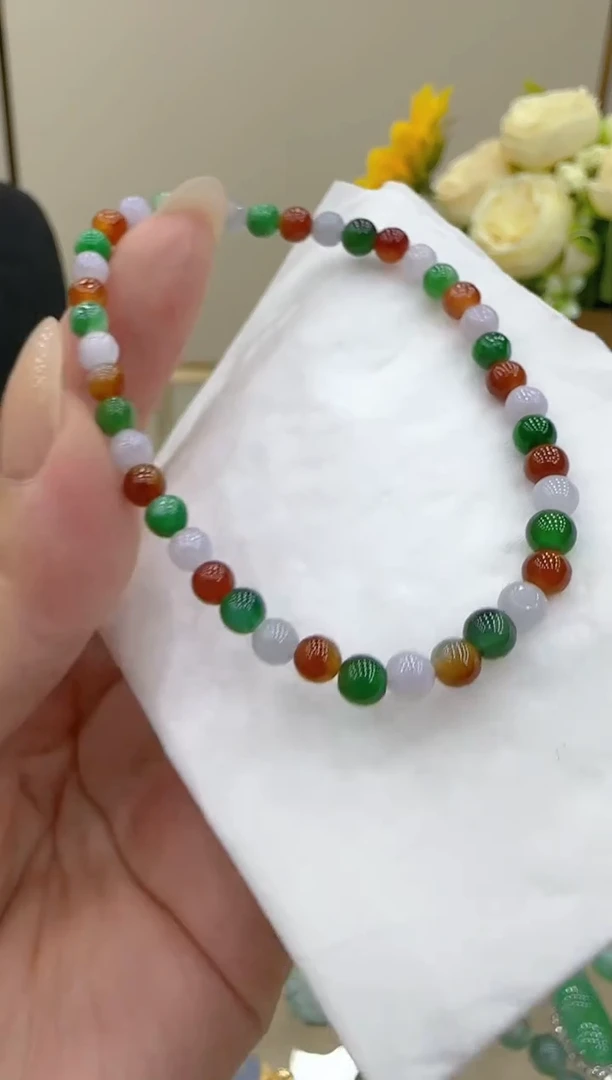 【闪购商品】翡翠手串未镶嵌团购多样性发一件