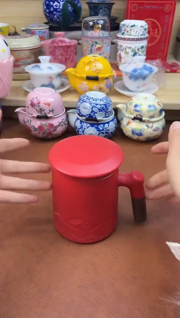 陶陶瓷茶具摆件旅行套组