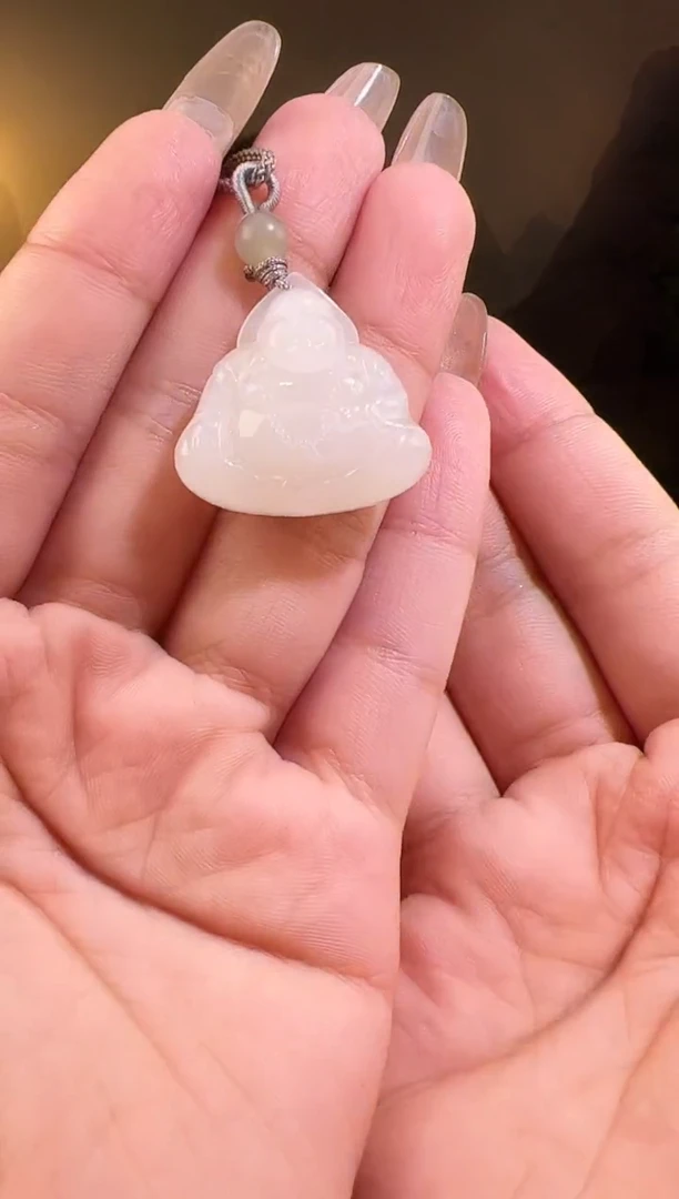 【闪购商品】和田玉颈饰未镶嵌佛公 无带包容