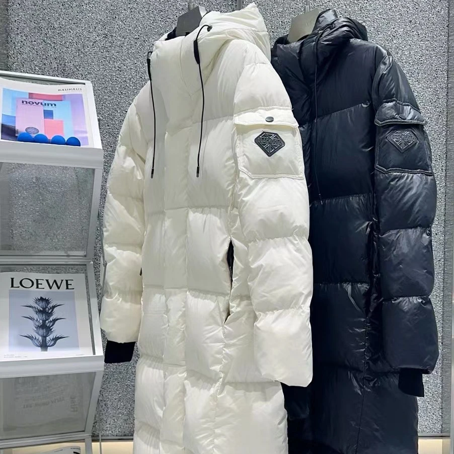 【"布达拉"长款情侣鹅绒羽绒服】遥发服装冬季新款休闲保暖外套002