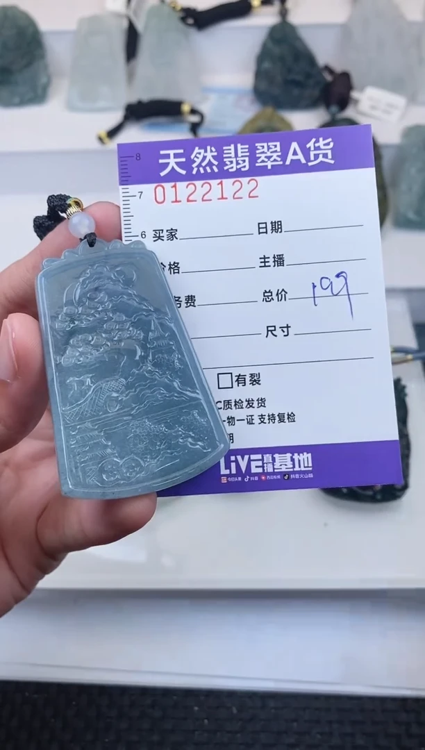 【闪购商品】翡翠颈饰未镶嵌         122