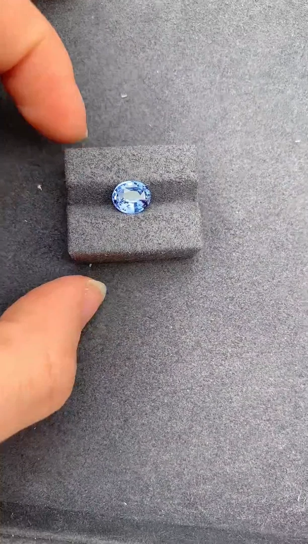 【闪购商品】蓝宝石裸石未镶嵌2ct矢车菊