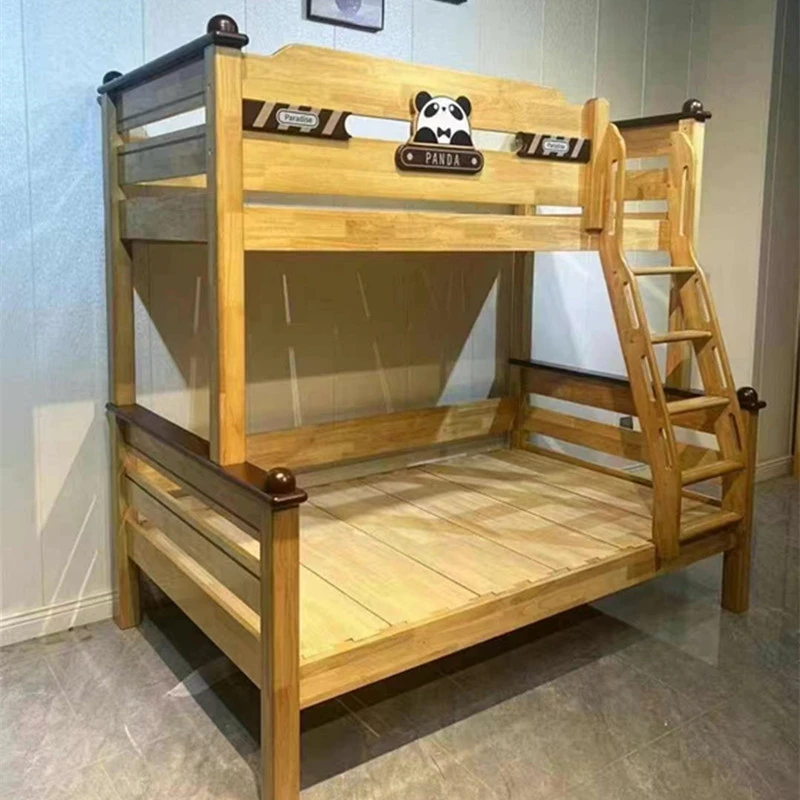 实木姐弟床小户型小孩床加厚儿童上下床双层床榫卯架构上下铺双层