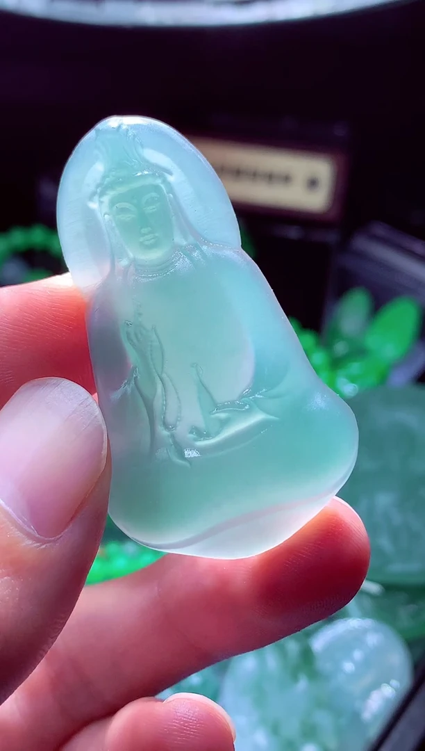 未镶嵌定制翡翠张*#翡翠毛货定制