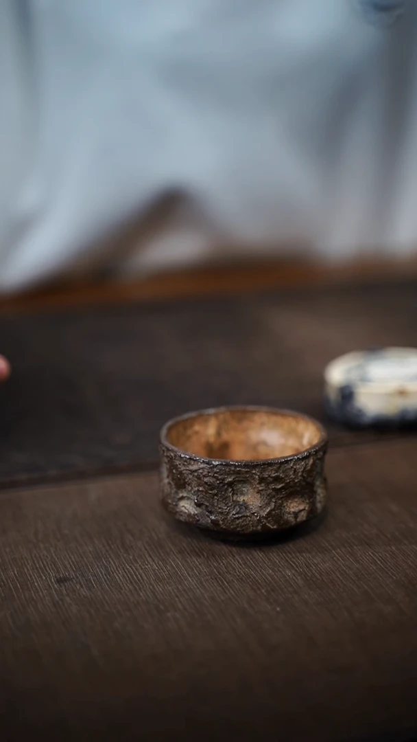 全手工制作  古南蛮手捏杯
