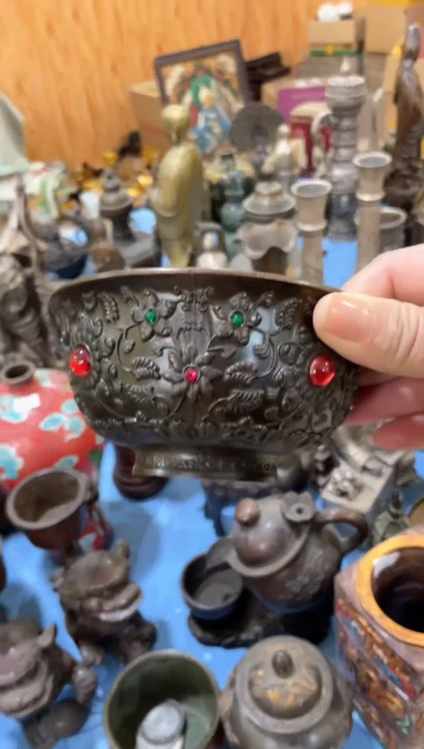 【闪购商品】摆件宫廷影视老旧工艺摆件