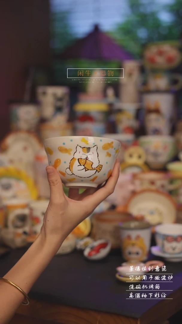 景德镇可爱设计师款陶瓷