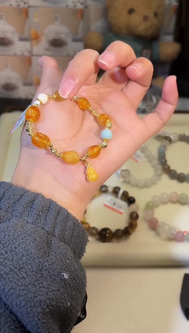 手串蜜蜡未镶嵌k052多样性发货一件