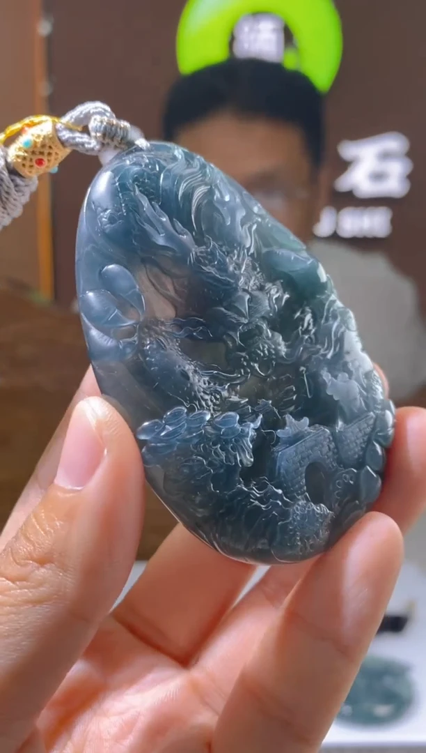 定制翡翠未镶嵌XM翡翠毛货ZS-34