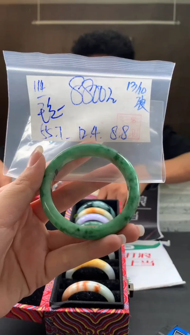 未镶嵌手镯翡翠玲*翡翠手镯 下单联系小耳机#114