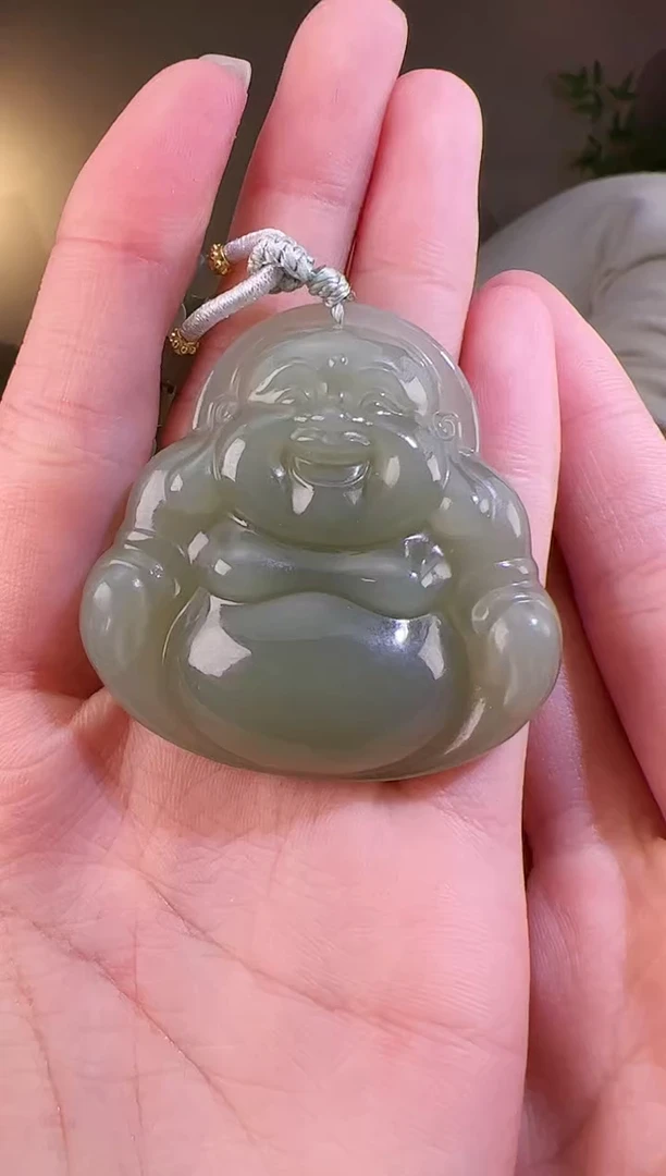 【闪购商品】和田玉颈饰未镶嵌佛公1286