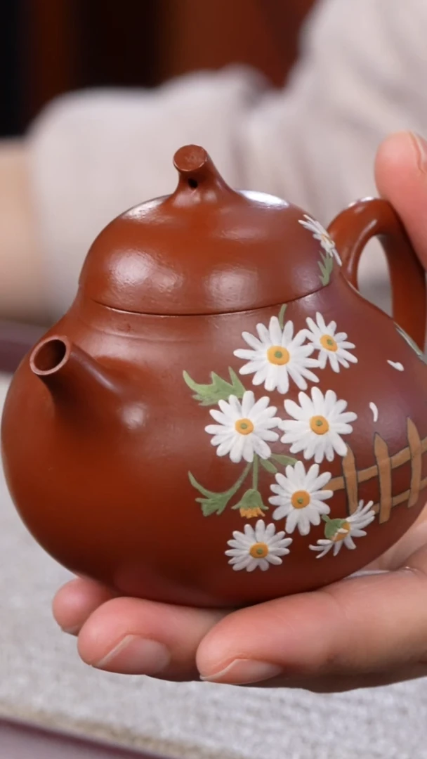 紫砂供春道婷婷紫砂57