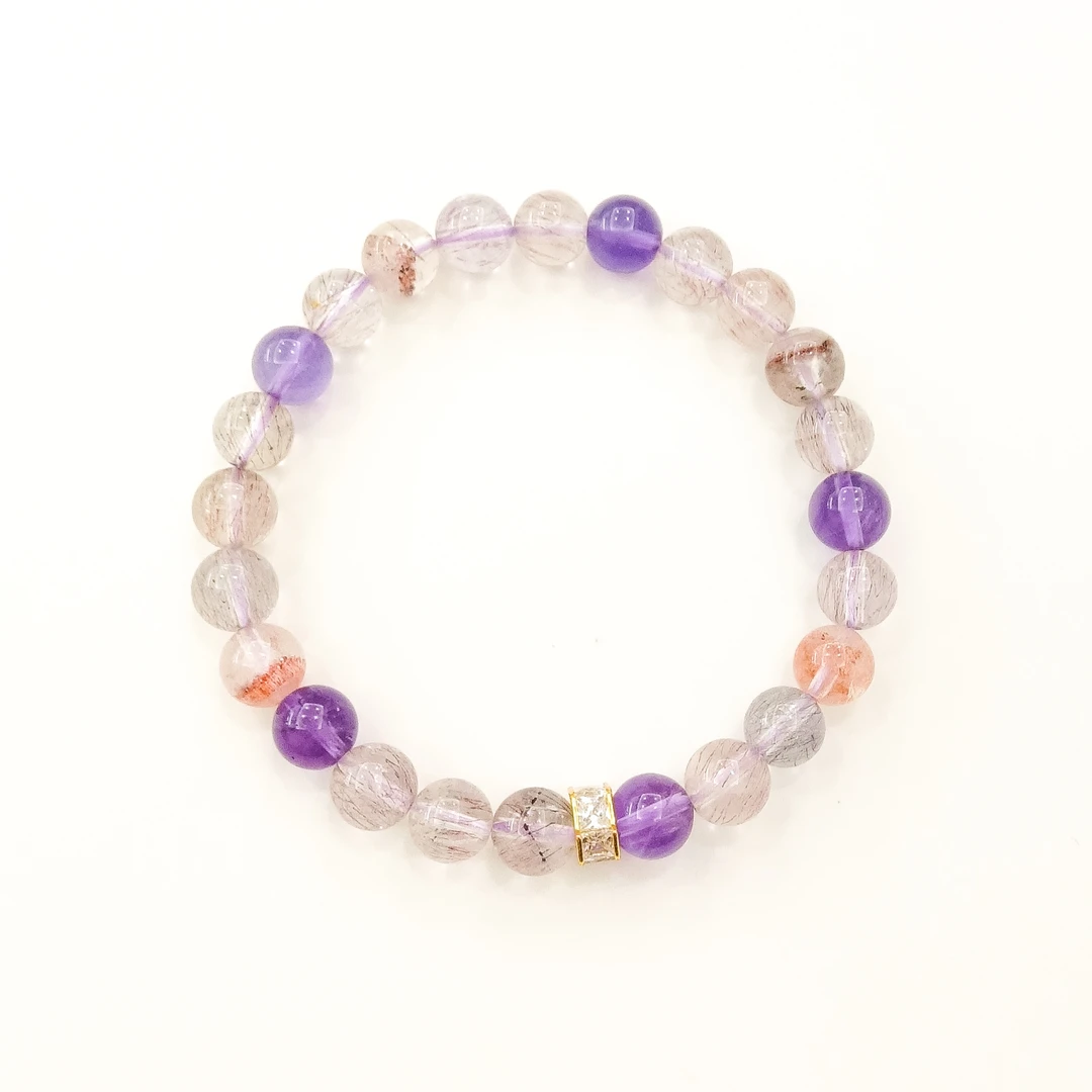 AETEEY2025新款新中式国潮超级七水晶手串【多样性发货】