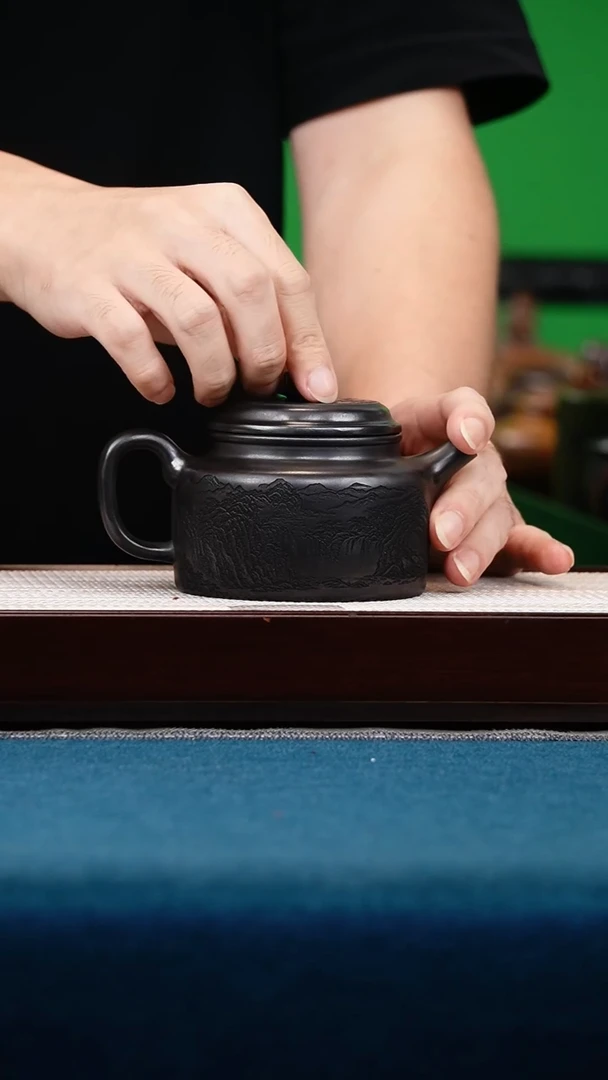 茶壶紫砂石黄德钟