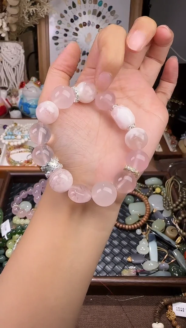 天然辰砂王**➿手链手链