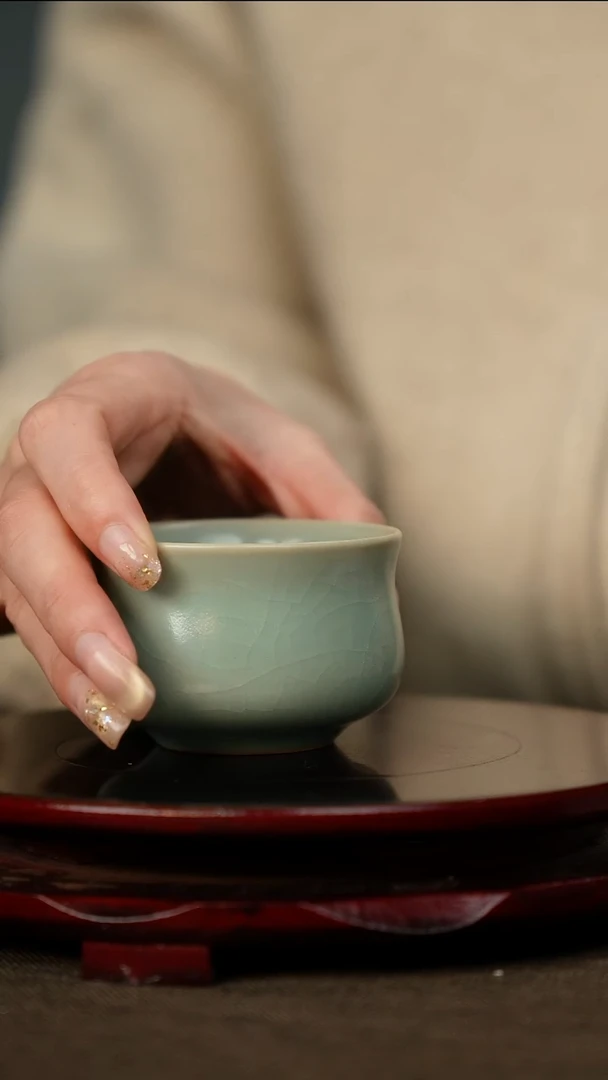 全品 仿古釉 福袋杯