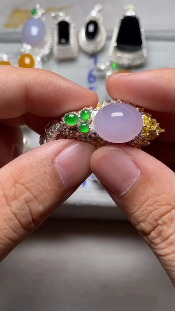 未镶嵌定制翡翠流*、天然缅甸翡翠A货