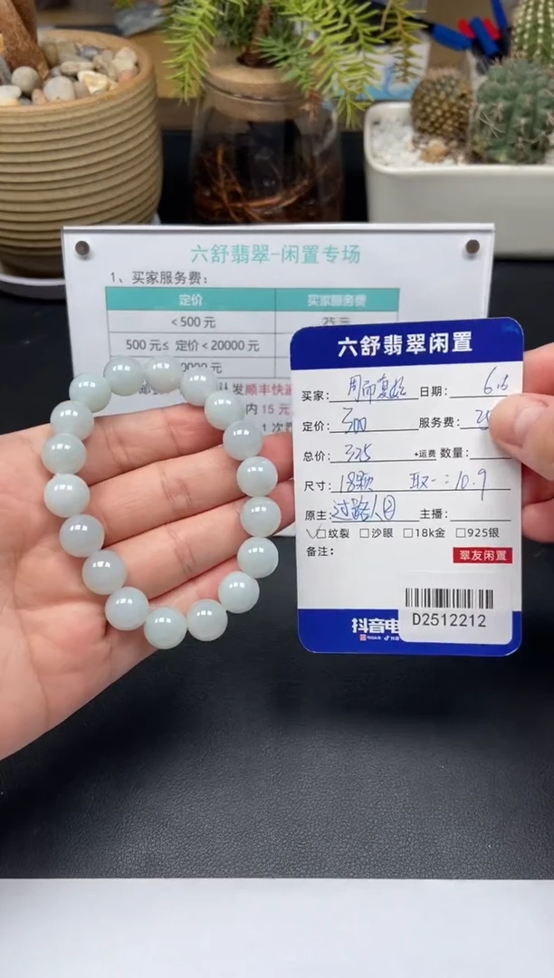 未镶嵌手串翡翠D2512212