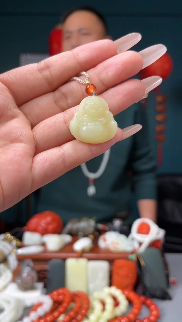 【闪购商品】和田玉颈饰未镶嵌佛公